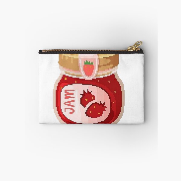 Item preview, Cute strawberry jam pixel designed and sold by croissantback.