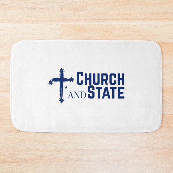 Artikelvorschau, Logo der Church and State Ministries, blau entworfen und verkauft von Church And State.