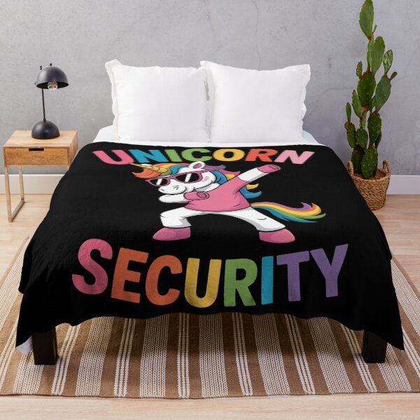 Item preview, Halloween Dad Mom Daughter Adult Costume Unicorn Security designed and sold by Formatage.