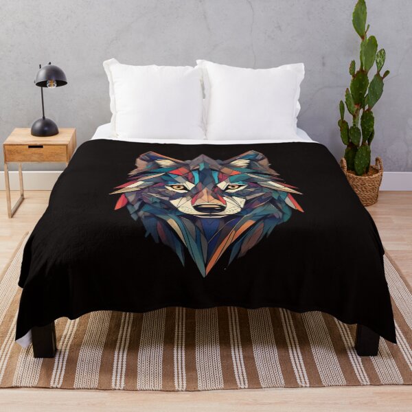 Item preview, Ethereal Spirit – Geometric Wolf designed and sold by Lumive.