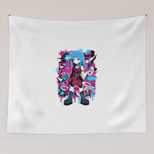 Item preview, Neon Goth Girl  Pop Art Style  designed and sold by Rantocarollo.
