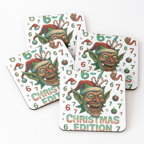 Item preview, 6-7 Christmas Edition Shirt – Viral Meme Brainrot Elf Tee for Gen Z Holiday Chaos designed and sold by FurRealTees.