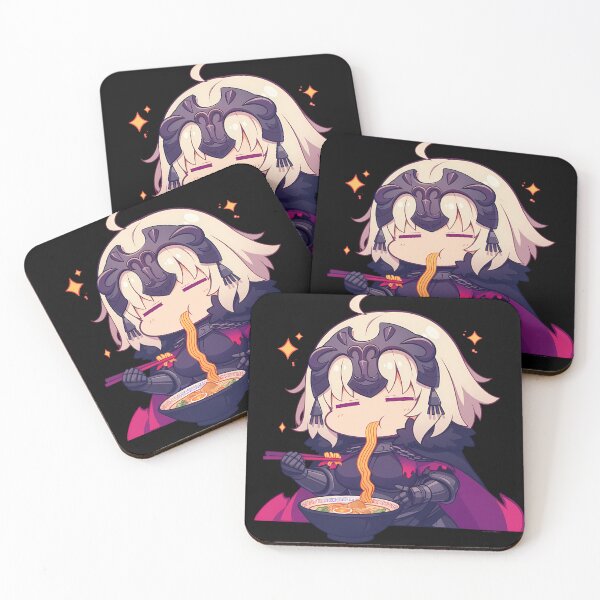 Item preview, dArc Adorable Jeanne d’Arc Alter Ramen Moment Fate Grand Order Chibi Anime designed and sold by Raslbazola.