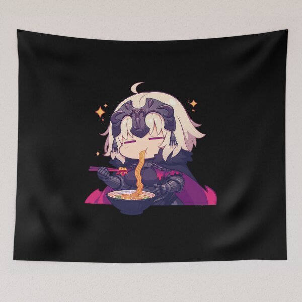 Item preview, dArc Adorable Jeanne d’Arc Alter Ramen Moment Fate Grand Order Chibi Anime designed and sold by Raslbazola.