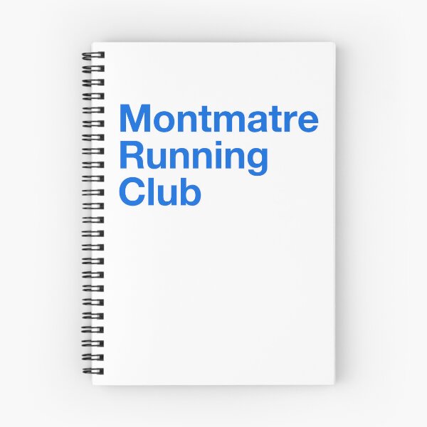 Item preview, Montmartre Running Club – minimalist Parisian streetwear design designed and sold by adrivoa.