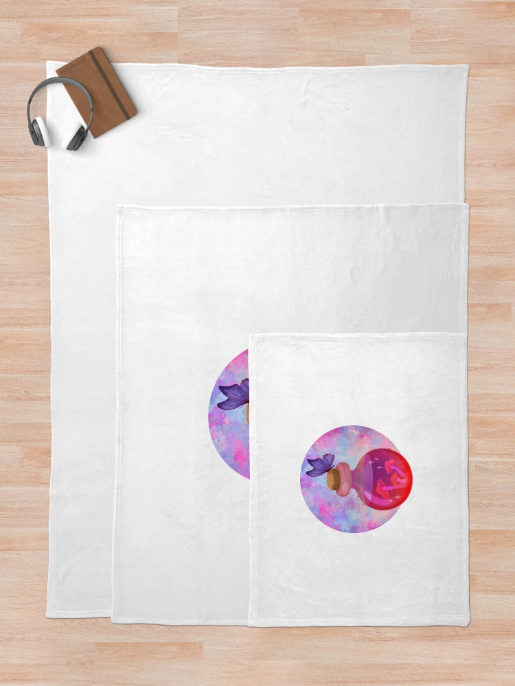 Thumbnail 5 of 6, Throw Blanket, Magic Potion designed and sold by RimothyCollins.