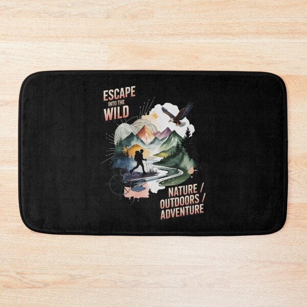 Item preview, sarcastic adventure - dark forest - survival of the weirdest - bear encounter - mentally lost hiker - edgy outdoor - hiking regret - lost in nature - funny national park - overthinking in the woods designed and sold by JansenGS.
