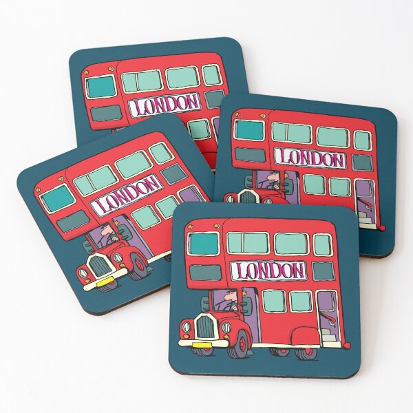 Item preview, London double decker with a confused driver designed and sold by duxpavlic.