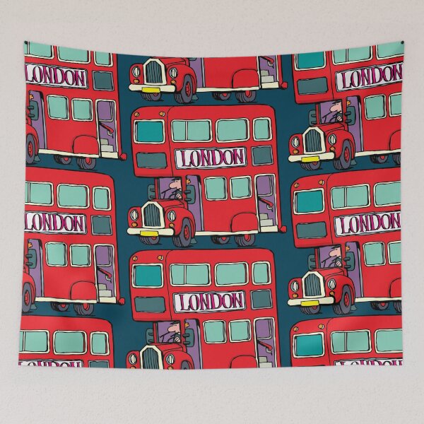 Item preview, London double decker with a confused driver designed and sold by duxpavlic.
