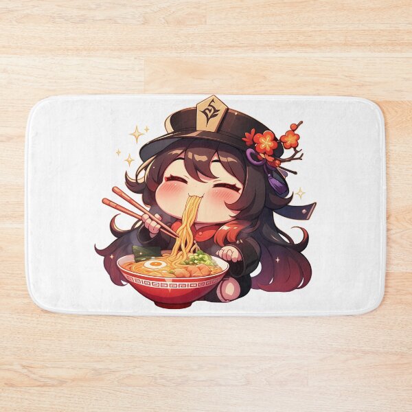 Item preview, Hu Tao Kawaii Ramen Joy Genshin Impact Anime Girl Chibi Cute Style designed and sold by Raslbazola.