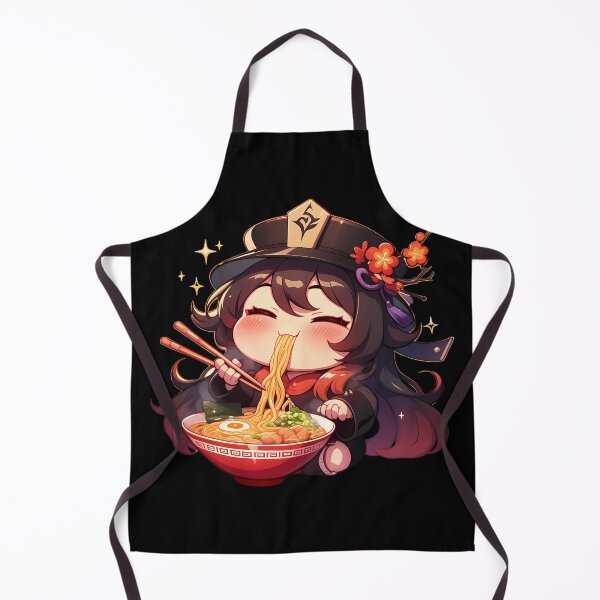 Item preview, Hu Tao Kawaii Ramen Joy Genshin Impact Anime Girl Chibi Cute Style designed and sold by Raslbazola.