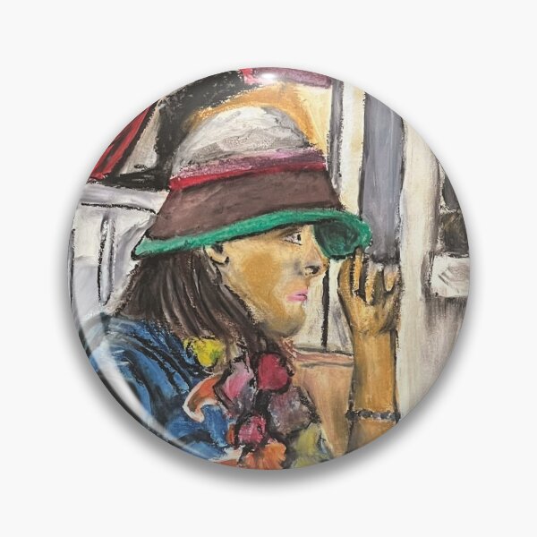 Item preview, Girl in Vivid Hat designed and sold by Alexander Krishchyunas.