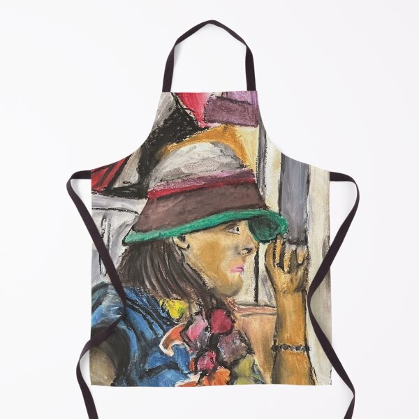 Item preview, Girl in Vivid Hat designed and sold by Alexander Krishchyunas.