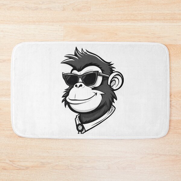 Item preview, Buzz Monkey Swag | Cool Hipster Monkey Face With Sunglasses designed and sold by Binoco.
