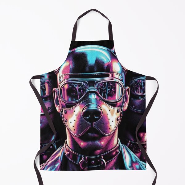 Item preview, Pup Play - CyberPup Gay Leather Bar London Pride Graphic Design designed and sold by ItsAKinkThing.