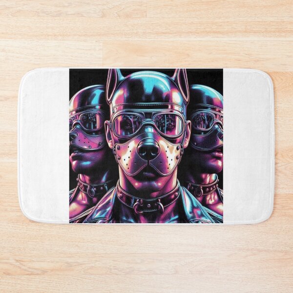 Item preview, Pup Play - CyberPup Gay Leather Bar London Pride Graphic Design designed and sold by ItsAKinkThing.