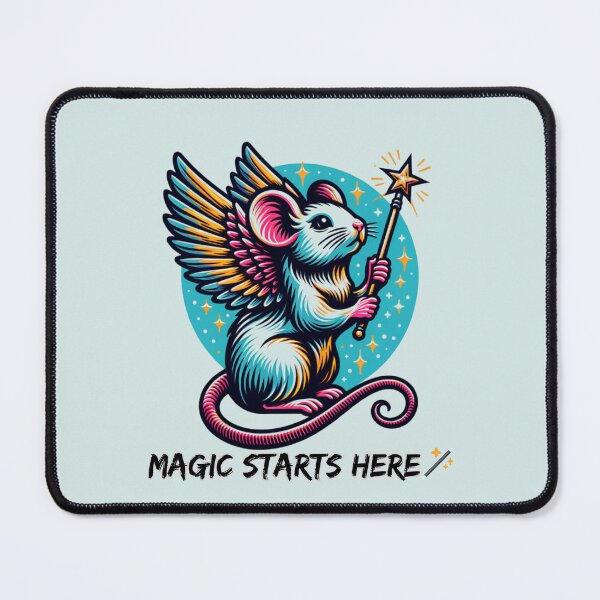 Item preview, Winged Magic Mouse-Fantasy Wonder designed and sold by All About DigiCraft by Fedelina.