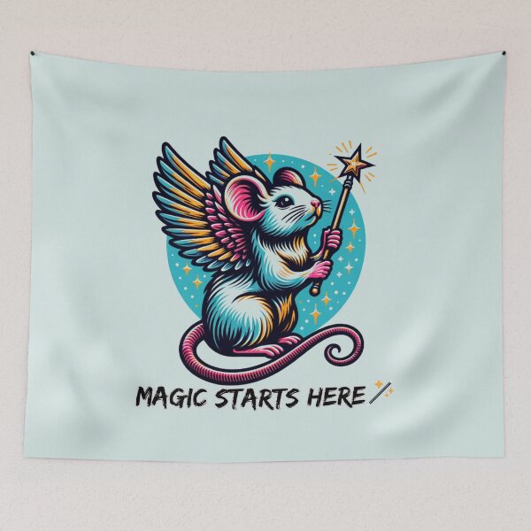 Item preview, Winged Magic Mouse-Fantasy Wonder designed and sold by All About DigiCraft by Fedelina.