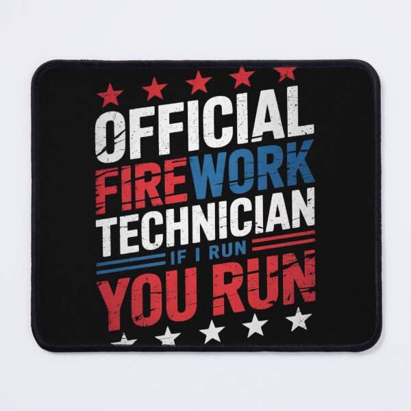 Item preview, Firework Technician 4th Of July USA Pyro-technician  designed and sold by KonstanKoraner.