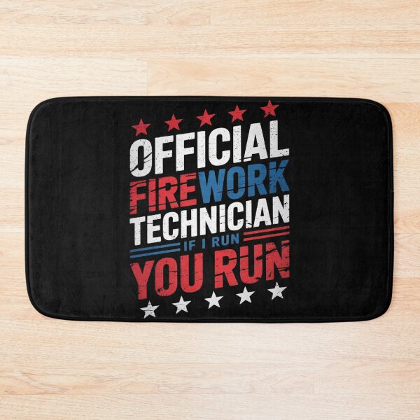 Item preview, Firework Technician 4th Of July USA Pyro-technician  designed and sold by KonstanKoraner.