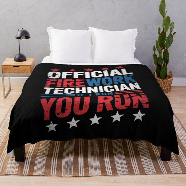Item preview, Firework Technician 4th Of July USA Pyro-technician  designed and sold by KonstanKoraner.