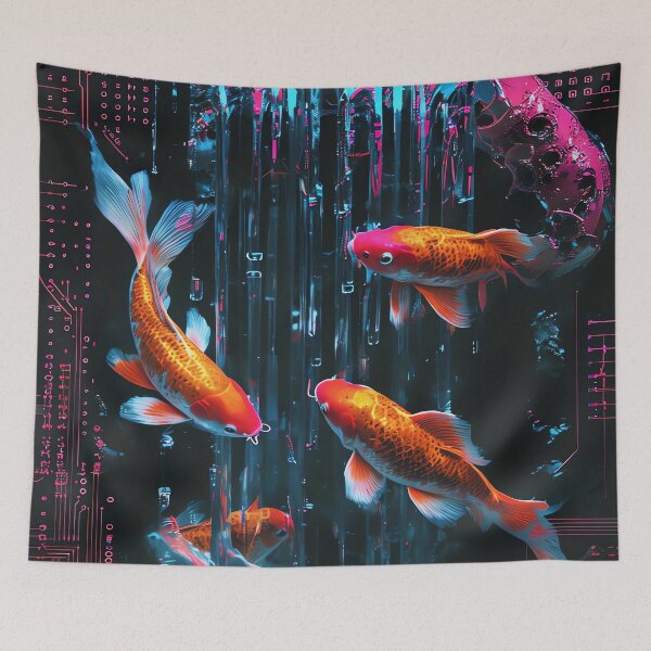 Item preview, Data Stream Koi designed and sold by ONYX Pixee.