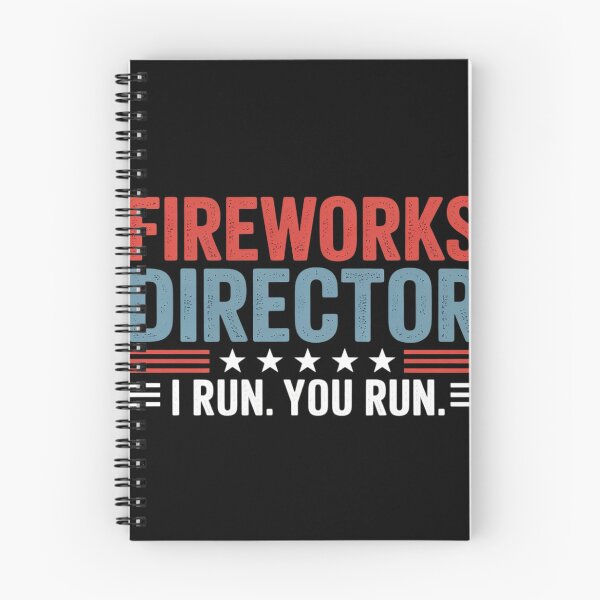 Item preview, Fireworks Director - I Run You Run 4th Of July  designed and sold by KonstanKoraner.