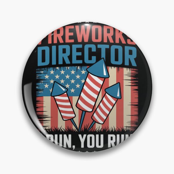 Item preview, Fireworks Director I Run You Run 4th Of July Men Boys  designed and sold by KonstanKoraner.