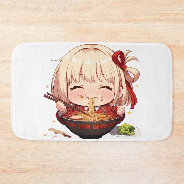 Item preview, Chisato Nishikigi Lycoris Recoil Kawaii Ramen Chibi Anime Girl Delight designed and sold by Raslbazola.