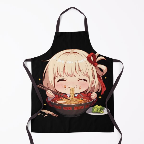 Item preview, Chisato Nishikigi Lycoris Recoil Kawaii Ramen Chibi Anime Girl Delight designed and sold by Raslbazola.