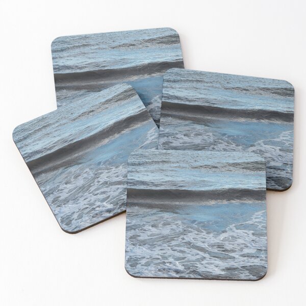 Item preview, Elegant waves, seawater under a cloudy sky designed and sold by Adriana Mueller.