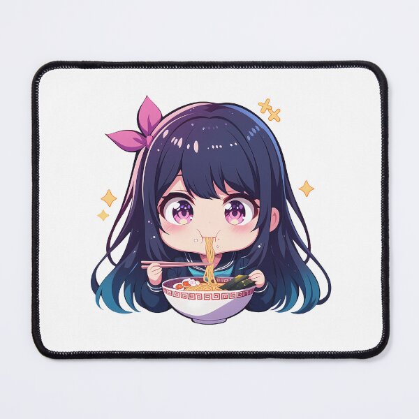 Item preview, Ai Hoshino Oshi no Ko Kawaii Ramen Chibi Anime Girl Glow designed and sold by Raslbazola.