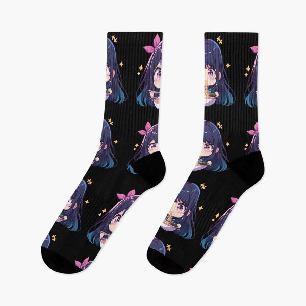Item preview, Ai Hoshino Oshi no Ko Kawaii Ramen Chibi Anime Girl Glow designed and sold by Raslbazola.