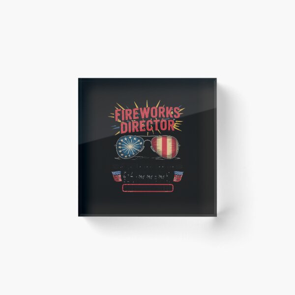 Item preview, Fireworks Director If you see me running 4th of July USA  designed and sold by KonstanKoraner.