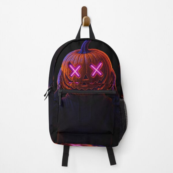 Item preview, Neon Pumpkin Mask – Horror Glow Halloween Head designed and sold by LiLeDesigns.