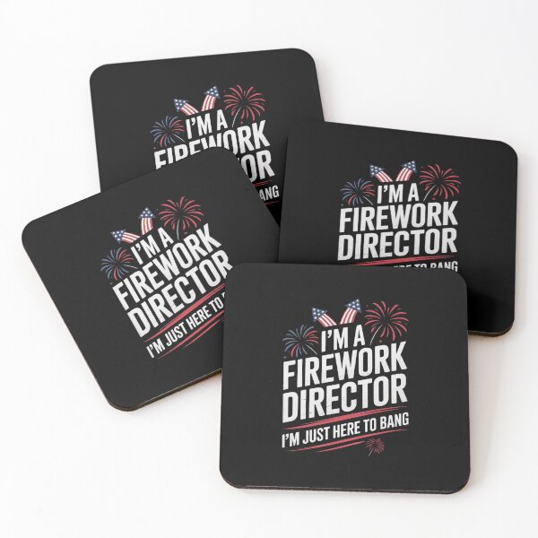Item preview, Fireworks Director Just here to bang 4th of July Patriotic  designed and sold by KonstanKoraner.