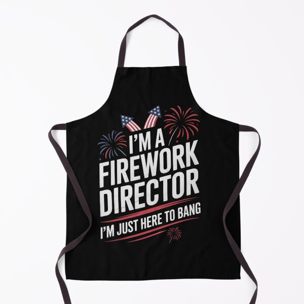 Item preview, Fireworks Director Just here to bang 4th of July Patriotic designed and sold by KonstanKoraner.