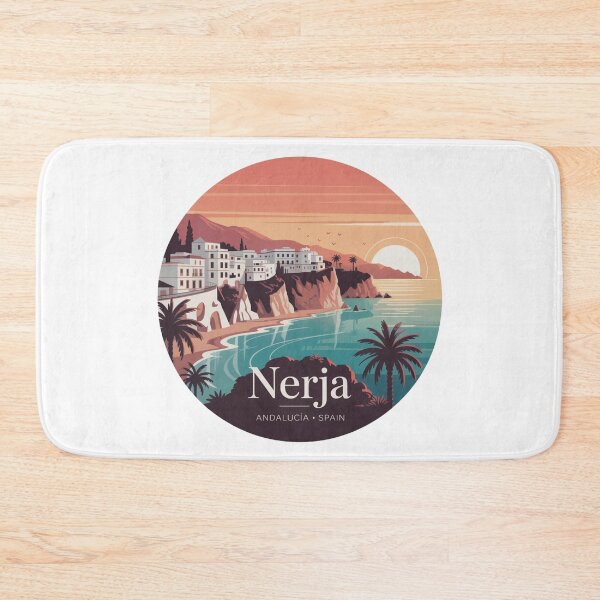Item preview, Nerja Sunset View – Andalucía Spain | Vintage Mediterranean designed and sold by CircinusStore.