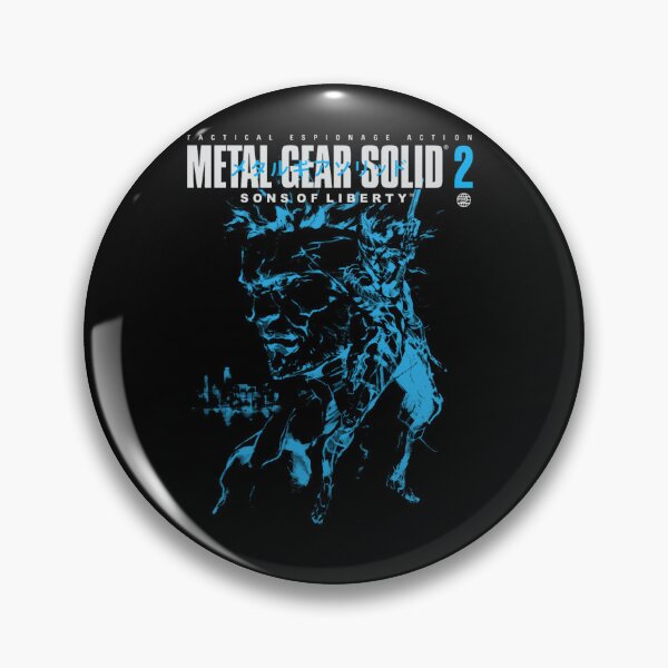 Item preview, MGS2 - Snake and Raiden Cover (Blue Version) Classic  designed and sold by KJonesart.