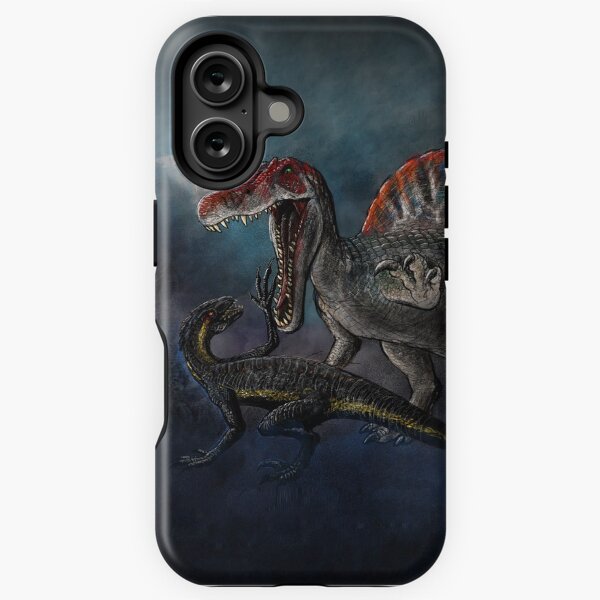 Item preview, Spinosaurus vs Indominus Rex Dinosaur Battle designed and sold by BeanieDraws.