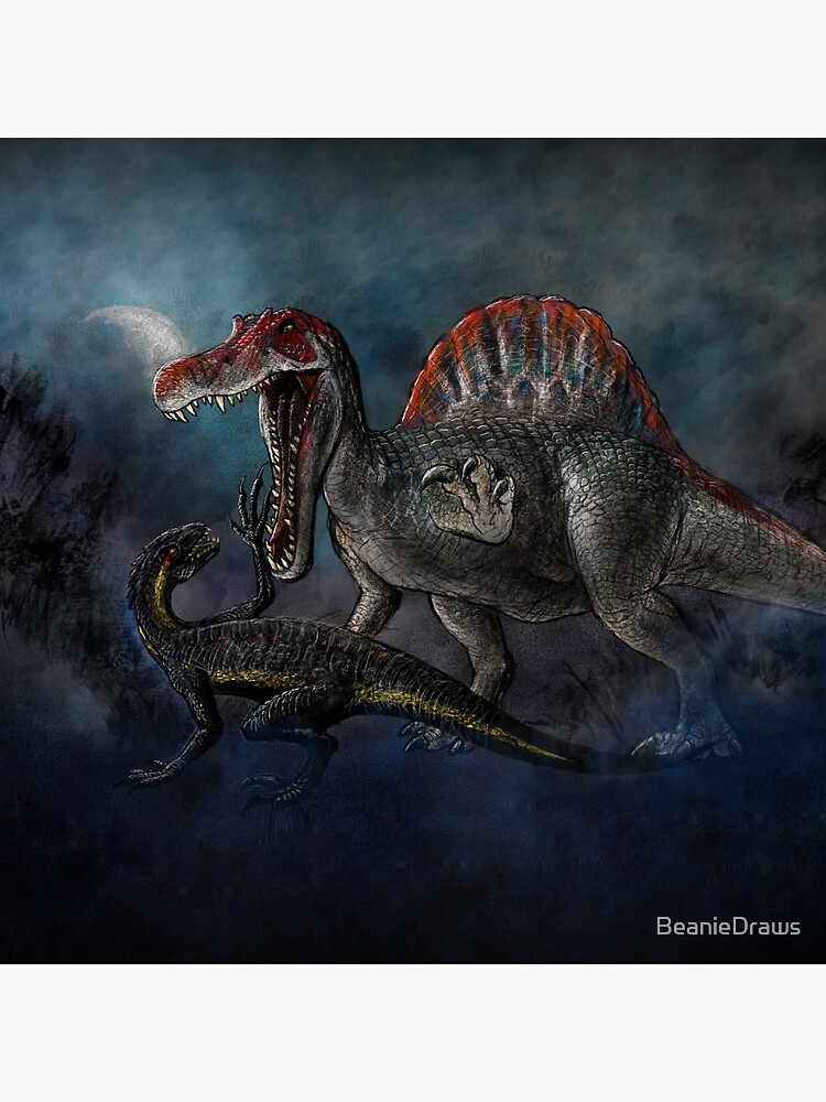 the indominus rex vs spinosaurus