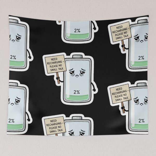 Item preview, NeuroSpicy - Social Battery: 2% (IV) designed and sold by nature. electrified..