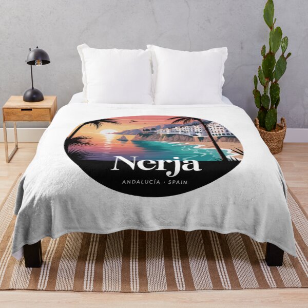 Item preview, Nerja Sunset Coast – Andalucía Spain | Retro Mediterranean designed and sold by CircinusStore.