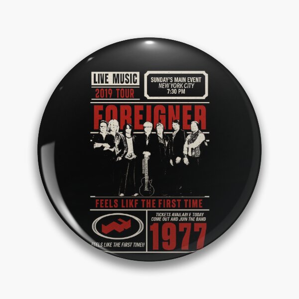 Item preview, Foreigner – Feels Like the First Time (2019 Tour Poster Tee) designed and sold by ketttitisandnon.