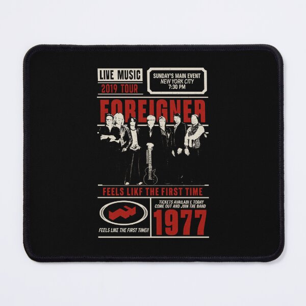 Item preview, Foreigner – Feels Like the First Time (2019 Tour Poster Tee) designed and sold by ketttitisandnon.