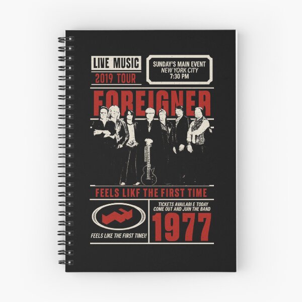 Item preview, Foreigner – Feels Like the First Time (2019 Tour Poster Tee) designed and sold by ketttitisandnon.