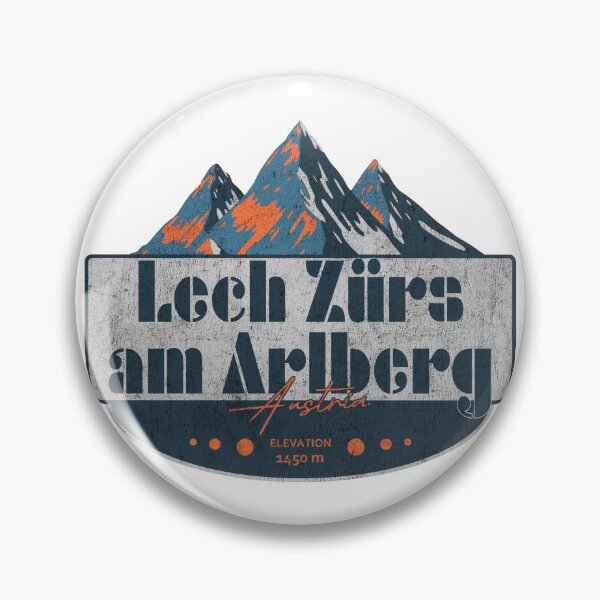 Item preview, Lech Zürs am Arlberg, Austria, Ski Resort, Mountain Design designed and sold by Wanderful-roads.