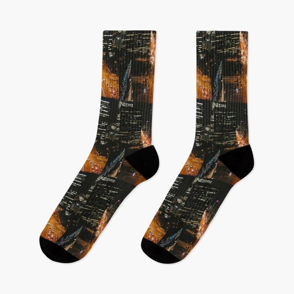 Item preview, Night traffic and skyscrapers, Montreal 2009. designed and sold by paulboizot.