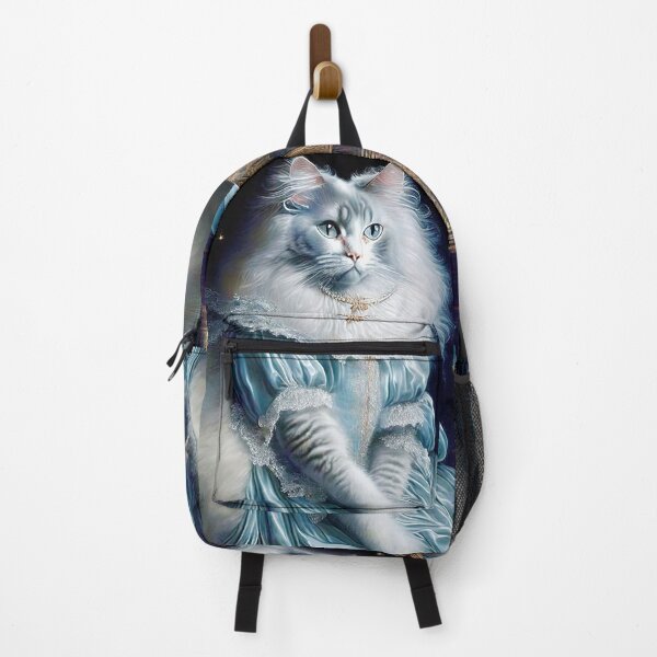 Item preview, Vintage Style Anthropomorphic Royal Angora Cat designed and sold by LanaGustavsson.
