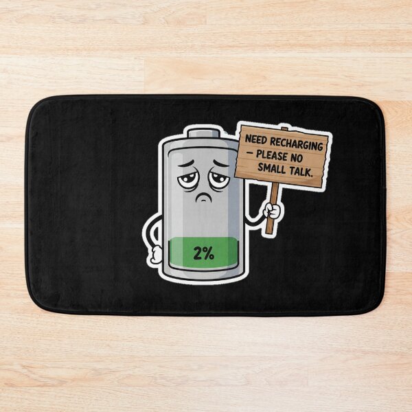 Item preview, NeuroSpicy - Social Battery: 2% (V) designed and sold by nature. electrified..